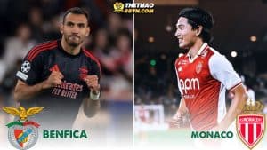 Nhận định Benfica vs Monaco 3h ngày 19/02 - Champions League